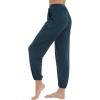 imageWiWi Pajama Pants for Women Lounge Super Soft Joggers Yoga Viscose from Bamboo Bottoms Cooling Pajamas Pant Sweatpants S4XAdeep Teal