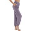 imageWiWi Pajama Pants for Women Lounge Super Soft Joggers Yoga Viscose from Bamboo Bottoms Cooling Pajamas Pant Sweatpants S4XAviolet