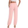 imageWiWi Pajama Pants for Women Lounge Super Soft Joggers Yoga Viscose from Bamboo Bottoms Cooling Pajamas Pant Sweatpants S4XDpeach Pink