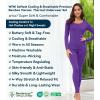 imageWiWi Thermal Underwear Set for Women Long Johns Sets Super Warm Base Layer Top Pants Pajamas Set Viscose from Bamboo S3XAlilac