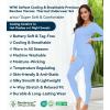 imageWiWi Thermal Underwear Set for Women Long Johns Sets Super Warm Base Layer Top Pants Pajamas Set Viscose from Bamboo S3XAsky Blue