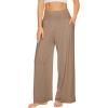 imageWiWi Viscose from Bamboo Womens Pajama Pants Super Soft Wide Leg Palazzo Lounge Yoga Cooling Bottoms with Pockets SXXLAcamel