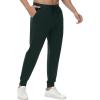 imageWiWi Mens Sweatpants Joggers for Mens Athletic Running Workout Gym Pants Lightweight Track Casual Pant SXXLAdark Fence Green