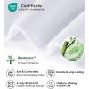 imageWiWi Womens Crew Socks Viscose Bamboo Casual Socks Super Soft Seamless Toe Sock Solid Cozy Calf Socks 6 PairsWhite 6 Pairs