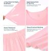 image:imageWiWi Pajamas for Women Super Soft Pajama Sets Cooling Short Sleeve Top Capri Pants Viscose from Bamboo Sleepwear Pjs S4XAblush Pink