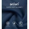 image:imageWiWi Pajamas for Women Super Soft Pajama Sets Cooling Short Sleeve Top Capri Pants Viscose from Bamboo Sleepwear Pjs S4XAdark Blue