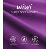 image:imageWiWi Pajamas for Women Super Soft Pajama Sets Cooling Short Sleeve Top Capri Pants Viscose from Bamboo Sleepwear Pjs S4XApurple
