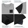 image:imageWiWi Pajamas for Women Super Soft Pajama Sets Cooling Short Sleeve Top Capri Pants Viscose from Bamboo Sleepwear Pjs S4XBblack