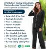 image:imageWiWi Viscose from Bamboo Womens Pajamas Set Super Soft Button Down Top and Pants Sleepwear Cooling Pjs S3XAblack