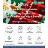 image:imageWiWi Viscose from Bamboo Womens Pajamas Set Super Soft Button Down Top and Pants Sleepwear Cooling Pjs S3XAchristmas