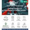 image:imageWiWi Viscose from Bamboo Womens Pajamas Set Super Soft Button Down Top and Pants Sleepwear Cooling Pjs S3XAchristmas Elk on Green