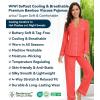 image:imageWiWi Viscose from Bamboo Womens Pajamas Set Super Soft Button Down Top and Pants Sleepwear Cooling Pjs S3XAcoral