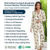 image:imageWiWi Viscose from Bamboo Womens Pajamas Set Super Soft Button Down Top and Pants Sleepwear Cooling Pjs S3XAdog and Cactus