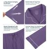 image:imageWiWi Viscose from Bamboo Womens Pajamas Set Super Soft Button Down Top and Pants Sleepwear Cooling Pjs S3XAlavender