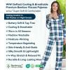 image:imageWiWi Viscose from Bamboo Womens Pajamas Set Super Soft Button Down Top and Pants Sleepwear Cooling Pjs S3XAnavyGreen Plaid