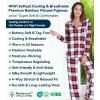 image:imageWiWi Viscose from Bamboo Womens Pajamas Set Super Soft Button Down Top and Pants Sleepwear Cooling Pjs S3XAnavyRed Plaid