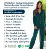 image:imageWiWi Viscose from Bamboo Womens Pajamas Set Super Soft Button Down Top and Pants Sleepwear Cooling Pjs S3XApeacock Green
