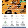 image:imageWiWi Viscose from Bamboo Womens Pajamas Set Super Soft Button Down Top and Pants Sleepwear Cooling Pjs S3XApumpkin Spider on Orange