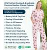 image:imageWiWi Viscose from Bamboo Womens Pajamas Set Super Soft Button Down Top and Pants Sleepwear Cooling Pjs S3XBcoffee Cup