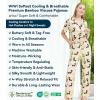 image:imageWiWi Viscose from Bamboo Womens Pajamas Set Super Soft Button Down Top and Pants Sleepwear Cooling Pjs S3XBdog and Cactus