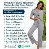 image:imageWiWi Viscose from Bamboo Womens Pajamas Set Super Soft Button Down Top and Pants Sleepwear Cooling Pjs S3XBheather Grey