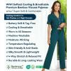 image:imageWiWi Viscose from Bamboo Womens Pajamas Set Super Soft Button Down Top and Pants Sleepwear Cooling Pjs S3XBpeacock Green