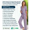 image:imageWiWi Viscose from Bamboo Womens Pajamas Set Super Soft Button Down Top and Pants Sleepwear Cooling Pjs S3XBviolet