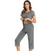C-dark Heather Grey