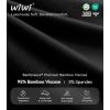 image:imageWiWi Nightgowns for Women Super Soft Sleepwear Long Sleeve V Neck Nightshirts Viscose from Bamboo Cooling Nightdress SXXLAblack