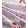 image:imageWiWi Nightgowns for Women Super Soft Sleepwear Long Sleeve V Neck Nightshirts Viscose from Bamboo Cooling Nightdress SXXLAgreyPeony
