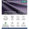 image:imageWiWi Nightgowns for Women Super Soft Sleepwear Long Sleeve V Neck Nightshirts Viscose from Bamboo Cooling Nightdress SXXLBlavender