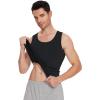 image:imageWiWi Viscose from Bamboo Mens Tank TShirt Soft Crewneck Undershirts Moisture Wicking Sleeveless Tanks Undershirt SXXLAblack