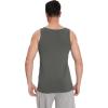image:imageWiWi Viscose from Bamboo Mens Tank TShirt Soft Crewneck Undershirts Moisture Wicking Sleeveless Tanks Undershirt SXXLAcharcoal