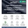 image:imageWiWi Viscose from Bamboo Mens Tank TShirt Soft Crewneck Undershirts Moisture Wicking Sleeveless Tanks Undershirt SXXLBmoonlight Blue