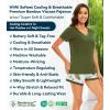 image:imageWiWi Viscose from Bamboo Pajamas Set for Women Super Soft Short Sleeve Cooling Summer Plus Size Pjs Sets Sleepwear S4XAarmy Green Flower