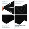 image:imageWiWi Viscose from Bamboo Pajamas Set for Women Super Soft Short Sleeve Cooling Summer Plus Size Pjs Sets Sleepwear S4XAblack
