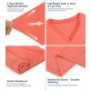 image:imageWiWi Viscose from Bamboo Pajamas Set for Women Super Soft Short Sleeve Cooling Summer Plus Size Pjs Sets Sleepwear S4XAcoral