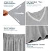 image:imageWiWi Viscose from Bamboo Pajamas Set for Women Super Soft Short Sleeve Cooling Summer Plus Size Pjs Sets Sleepwear S4XAheather Grey