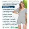image:imageWiWi Viscose from Bamboo Pajamas Set for Women Super Soft Short Sleeve Cooling Summer Plus Size Pjs Sets Sleepwear S4XAheather Grey