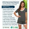image:imageWiWi Viscose from Bamboo Pajamas Set for Women Super Soft Short Sleeve Cooling Summer Plus Size Pjs Sets Sleepwear S4XAiron Grey