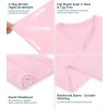 image:imageWiWi Viscose from Bamboo Pajamas Set for Women Super Soft Short Sleeve Cooling Summer Plus Size Pjs Sets Sleepwear S4XApink