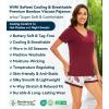 image:imageWiWi Viscose from Bamboo Pajamas Set for Women Super Soft Short Sleeve Cooling Summer Plus Size Pjs Sets Sleepwear S4XAwine Flower