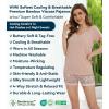 image:imageWiWi Viscose from Bamboo Pajamas Set for Women Super Soft Short Sleeve Cooling Summer Plus Size Pjs Sets Sleepwear S4XBblushpinkFloral