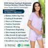 image:imageWiWi Viscose from Bamboo Pajamas Set for Women Super Soft Short Sleeve Cooling Summer Plus Size Pjs Sets Sleepwear S4XBtaro Purple