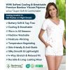 image:imageWiWi Viscose from Bamboo Pajamas Set for Women Super Soft Short Sleeve Cooling Summer Plus Size Pjs Sets Sleepwear S4XBwhite Stars