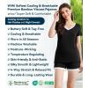 image:imageWiWi Viscose from Bamboo Pajamas Set for Women Super Soft Short Sleeve Cooling Summer Plus Size Pjs Sets Sleepwear S4XCblack
