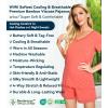 image:imageWiWi Viscose from Bamboo Pajamas Set for Women Super Soft Short Sleeve Cooling Summer Plus Size Pjs Sets Sleepwear S4XCcoral