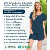image:imageWiWi Viscose from Bamboo Pajamas Set for Women Super Soft Short Sleeve Cooling Summer Plus Size Pjs Sets Sleepwear S4XCink Blue