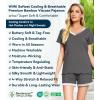 image:imageWiWi Viscose from Bamboo Pajamas Set for Women Super Soft Short Sleeve Cooling Summer Plus Size Pjs Sets Sleepwear S4XCiron Grey