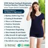image:imageWiWi Viscose from Bamboo Pajamas Set for Women Super Soft Short Sleeve Cooling Summer Plus Size Pjs Sets Sleepwear S4XCnavy